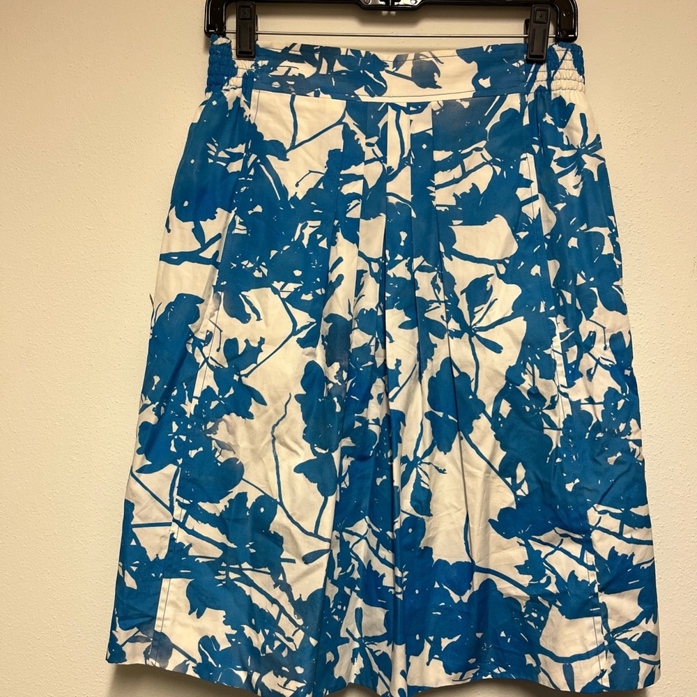 Akris Punto Print Skirt.